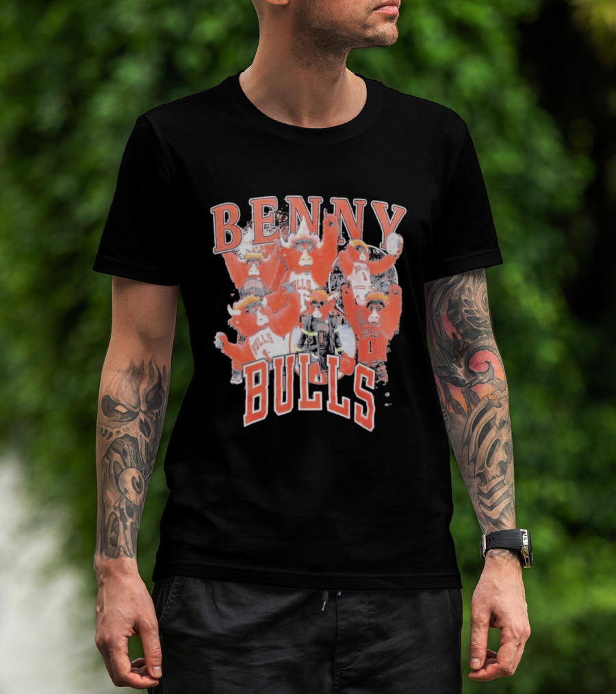 Benny Chicago Bulls Stadium Essentials Youth Crossroads Bulls T-Shirt