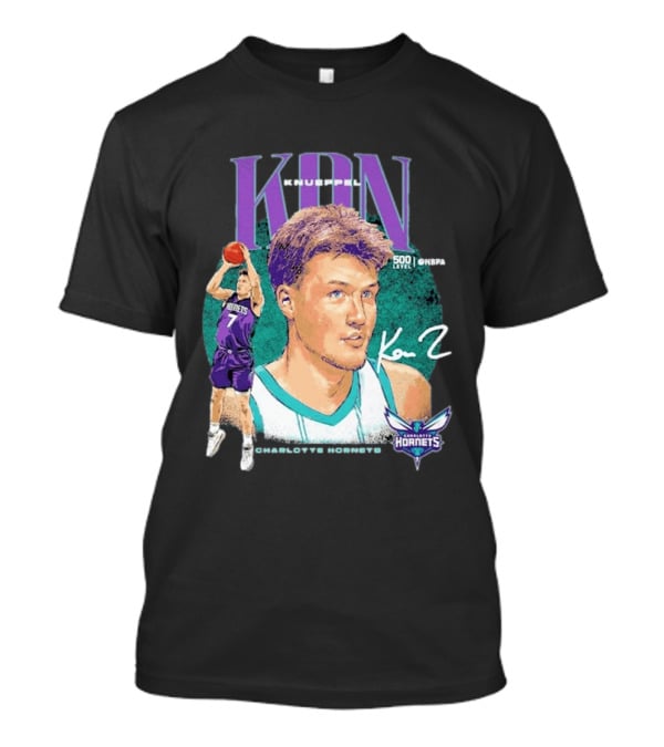 Kon Knueppel Charlotte Hornets Dual Player 500 Level NBA T-Shirt