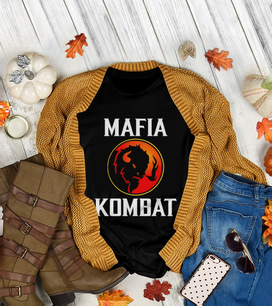 Mafia Kombat Buffalo Sabres Hockey NHL 2026 T-Shirt