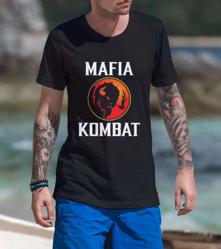 Mafia Kombat Buffalo Sabres Hockey NHL 2026 T-Shirt