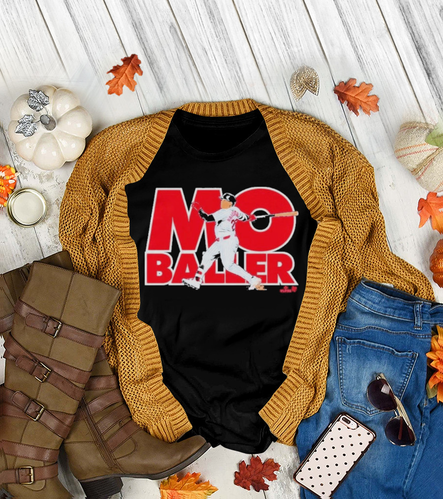 Moises Ballesteros Mo Baller Baseball Athlete Action T-Shirt