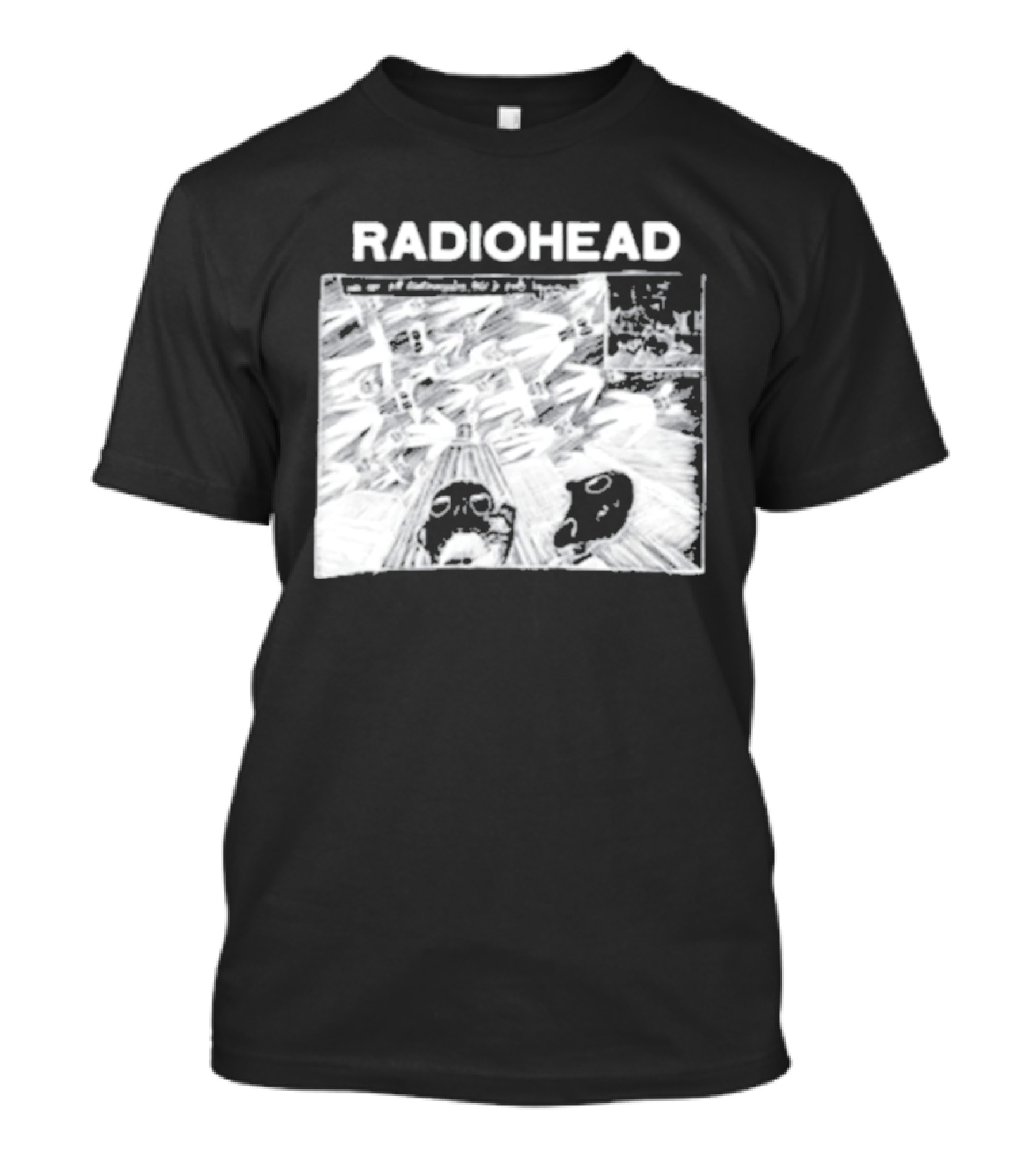 Radiohead Motion Picture House Black T-Shirt