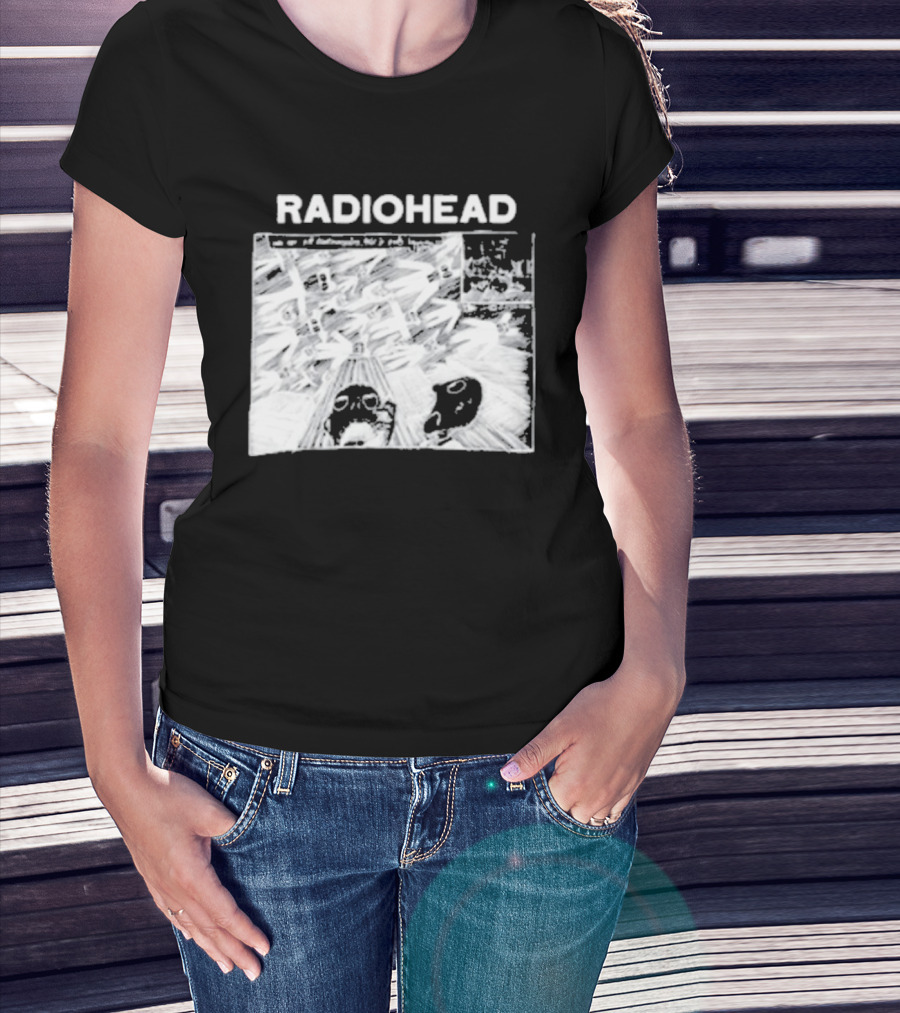 Radiohead Motion Picture House Black T-Shirt