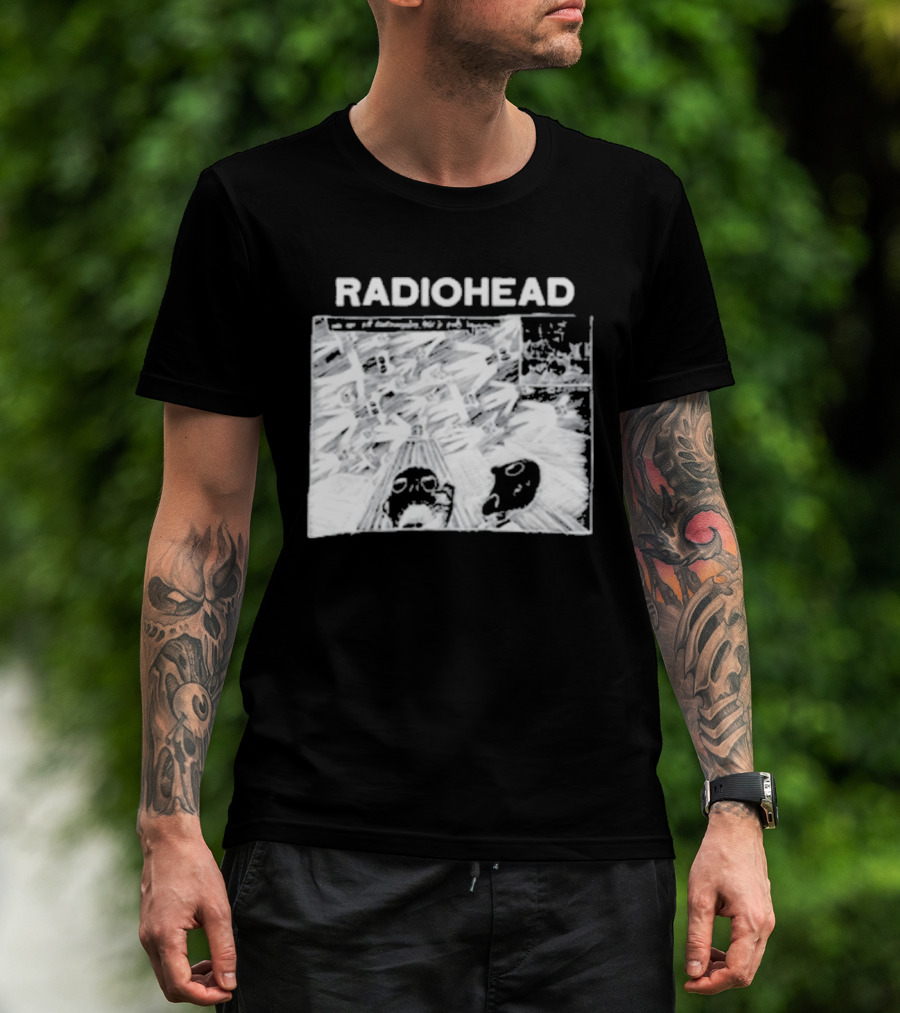 Radiohead Motion Picture House Black T-Shirt