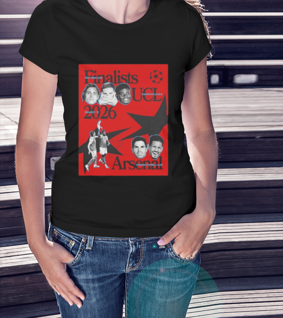 Finalists UCL 2026 Arsenal Champions League First Since 2006 Budapest T-Shirt