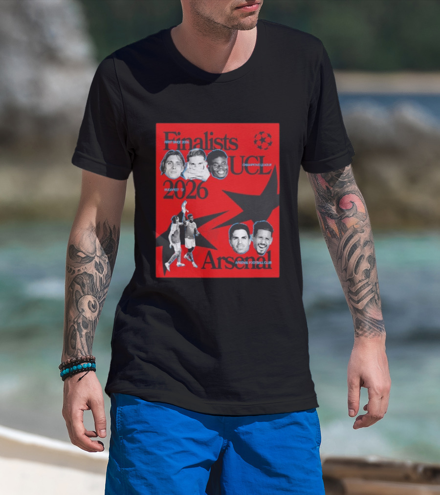 Finalists UCL 2026 Arsenal Champions League First Since 2006 Budapest T-Shirt