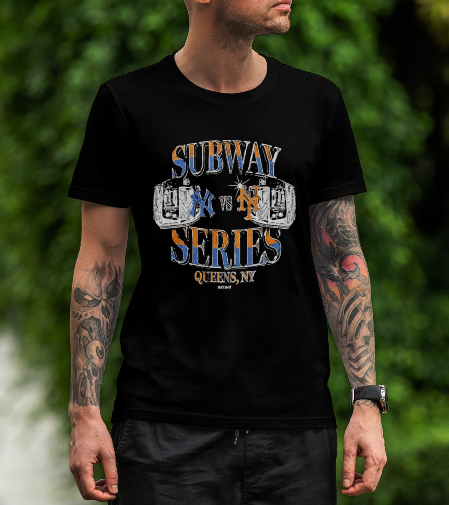 New York Yankees Vs New York Mets 2026 Subway Series Queens NY Giveaway 00 T-Shirt