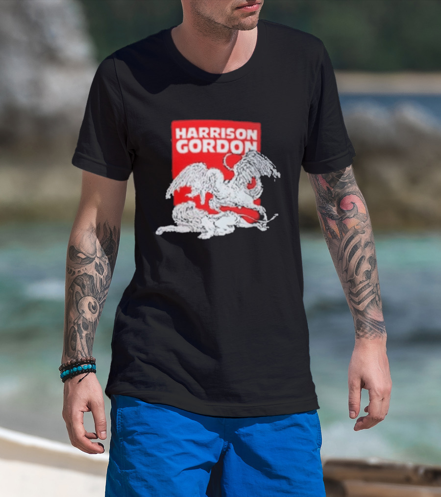 Harrison Gordon 2026 Angelic Lion Red T-Shirt