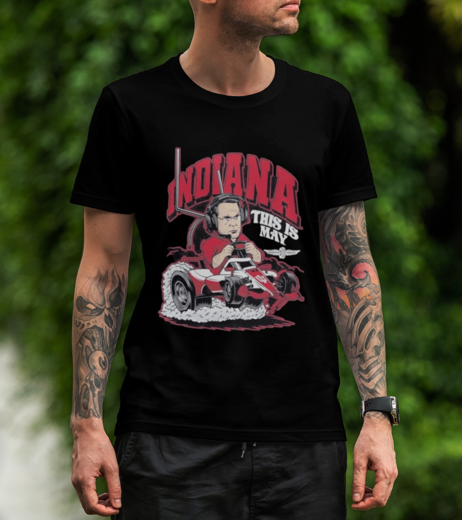 Indiana Hoosiers This Is May Kart Racing T-Shirt