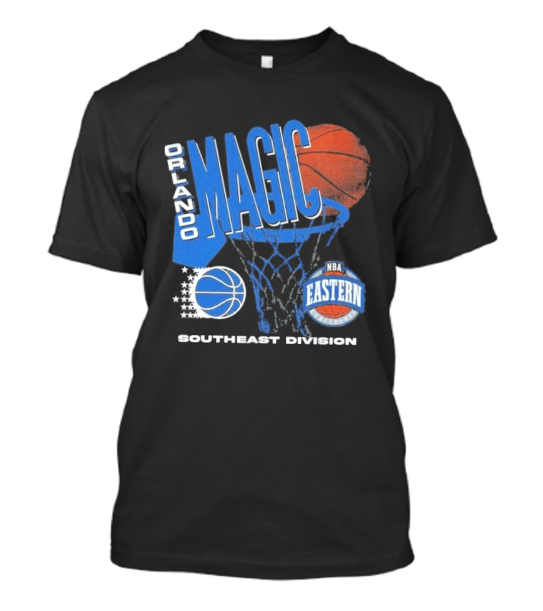 Orlando Magic 90s Hardwood Classics Southeast Division NBA Eastern Conference Basketball T-Shirt