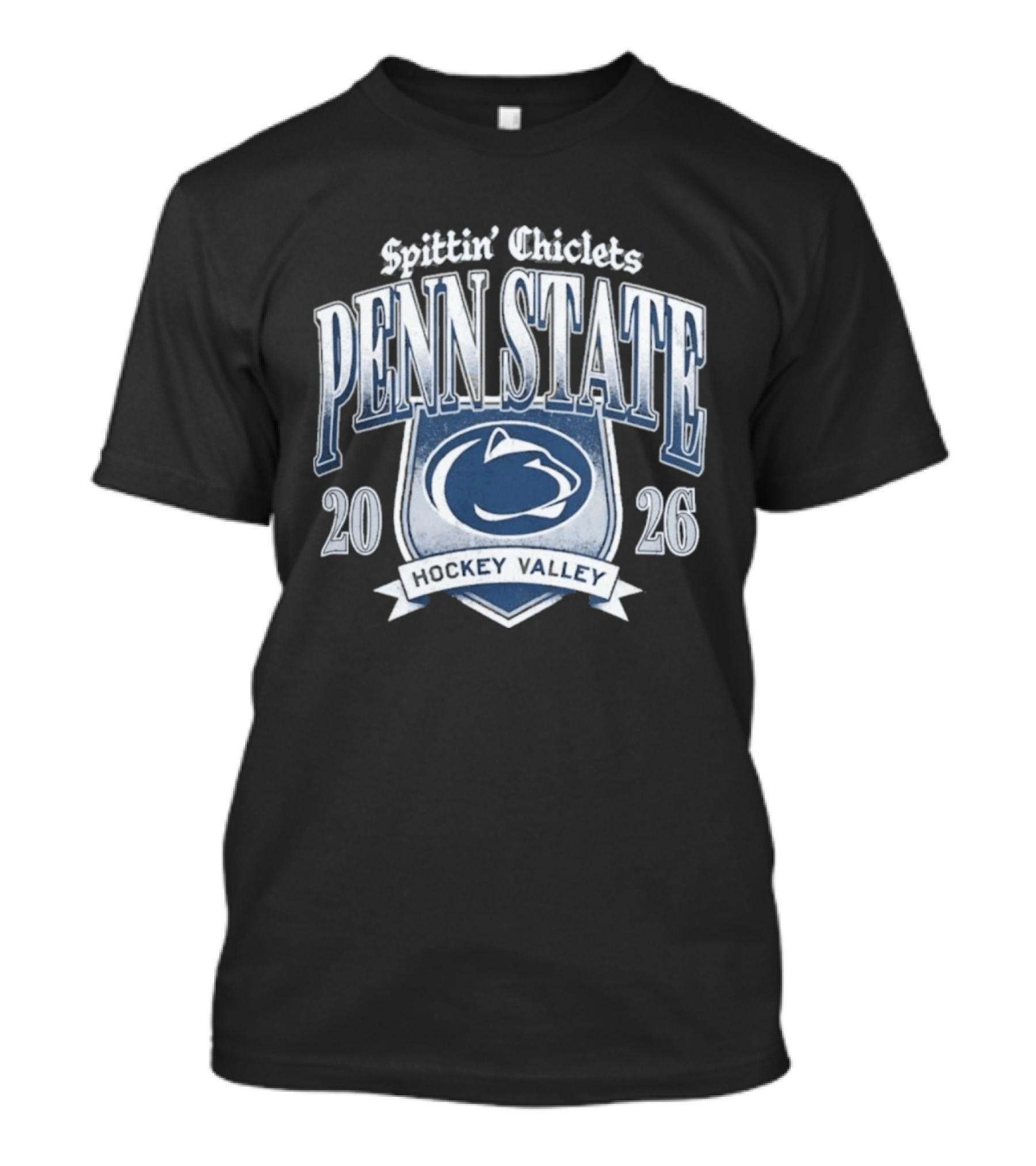 Penn State Spittin Chiclets Hockey 2026 T-Shirt
