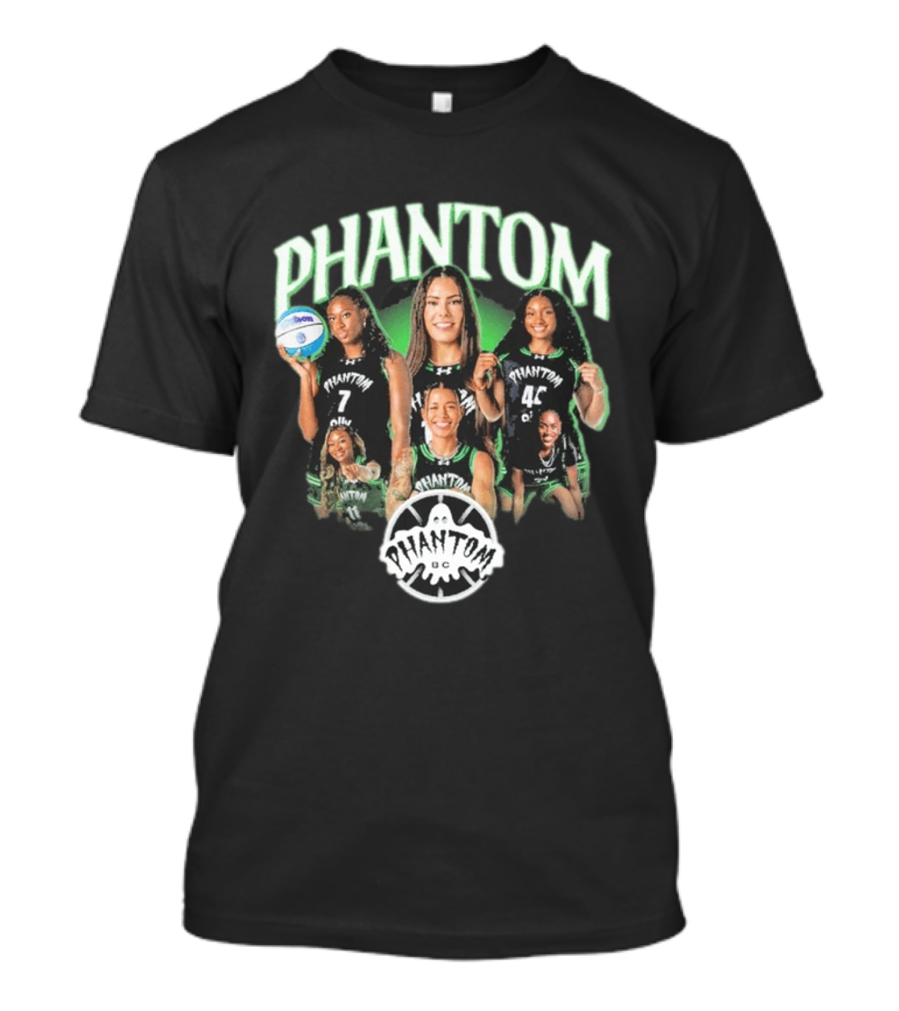Phantom Basketball Club Players Team Spirit T-Shirt