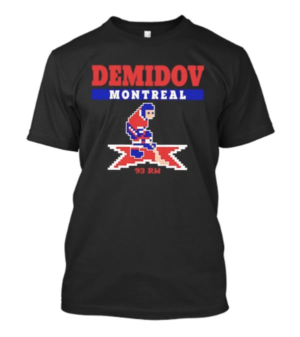 Ivan Demidov Montreal Canadiens 93 RW Hockey NHL T-Shirt