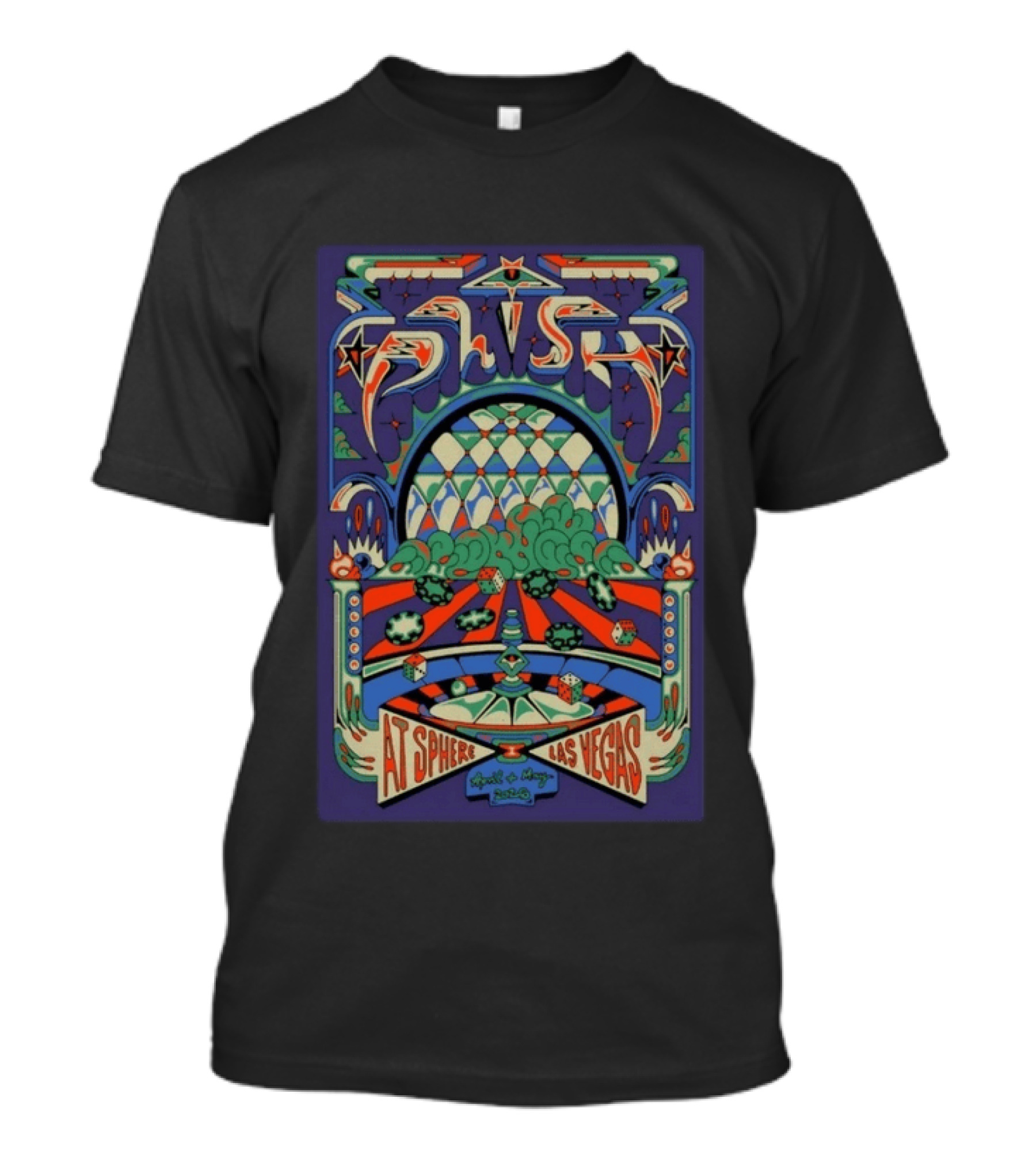 Phish At Sphere Las Vegas April May 2026 T-Shirt