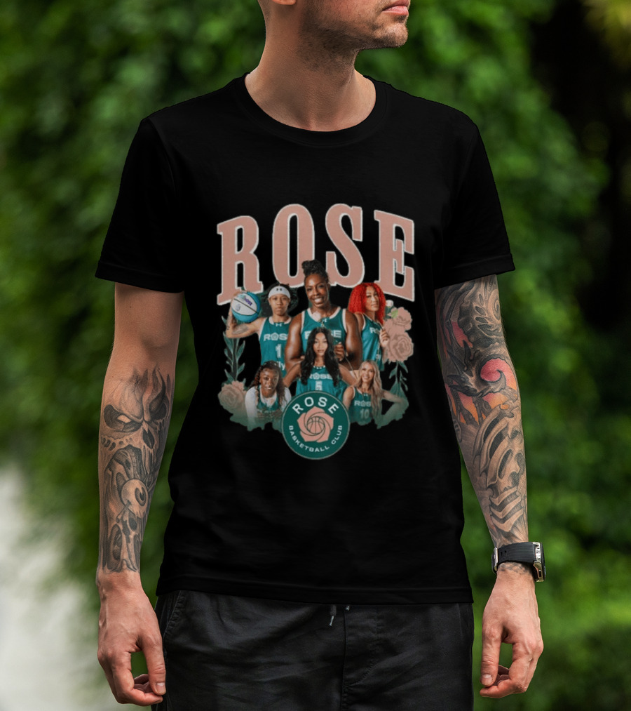 Rose Basketball Club Team Players Champions T-Shirt