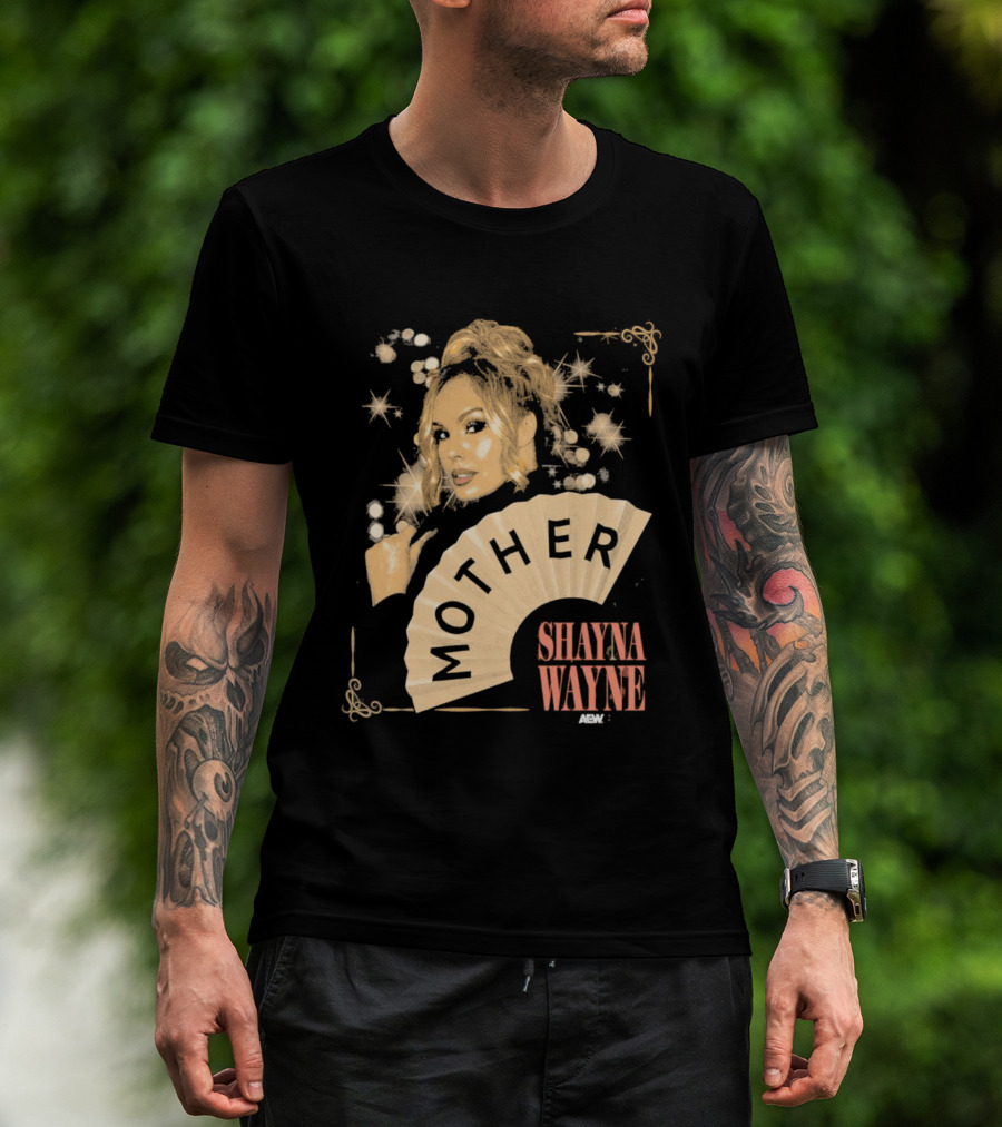 Shayna Wayne Mother Fan Artwork With Glamorous T-Shirt