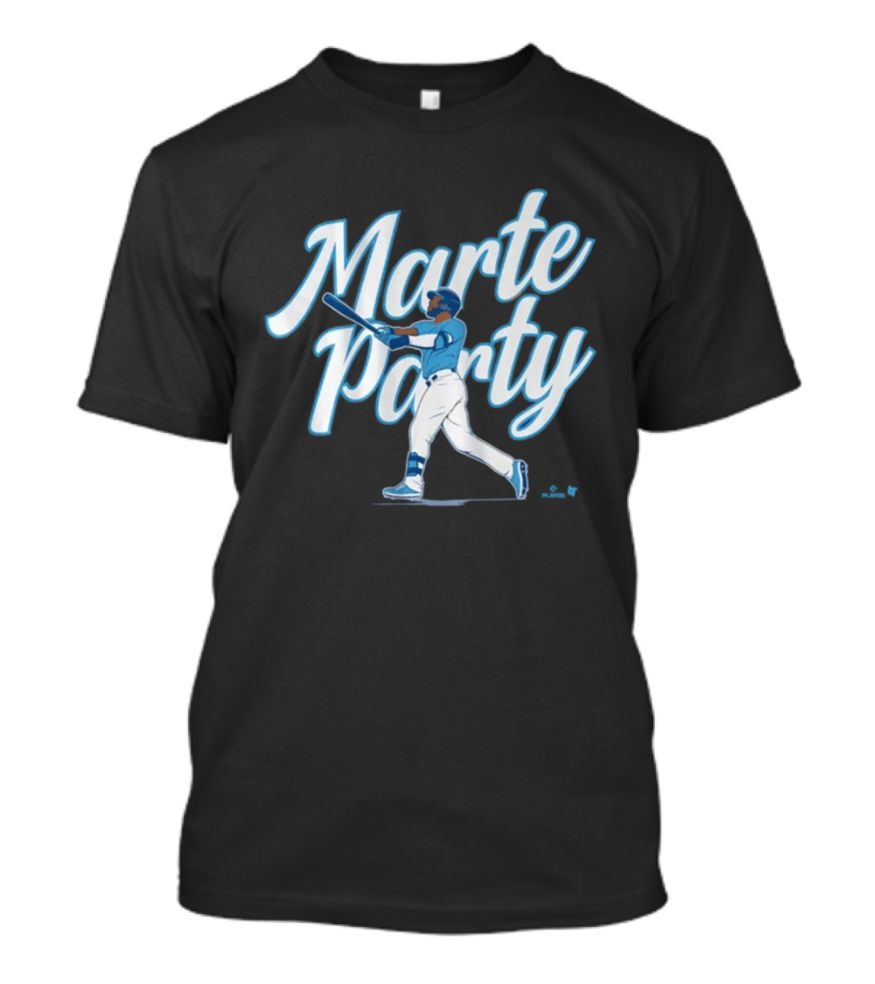 Marte Party Starling KC Baseball Celebration T-Shirt