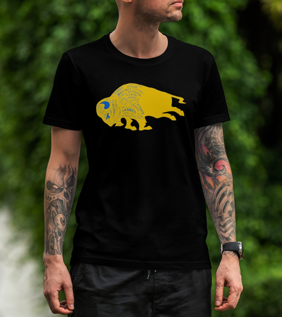 Buffalo Sabres Tage Thompson Rasmus Dahlin Alex Tuch Hockey 2023 Team Players T-Shirt