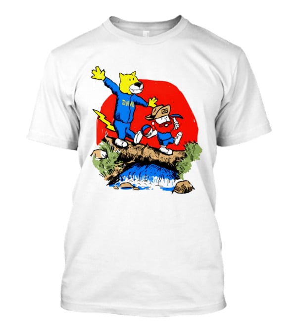 Buffalo Bills Football Cartoon Characters With DNR Sports T-Shirt