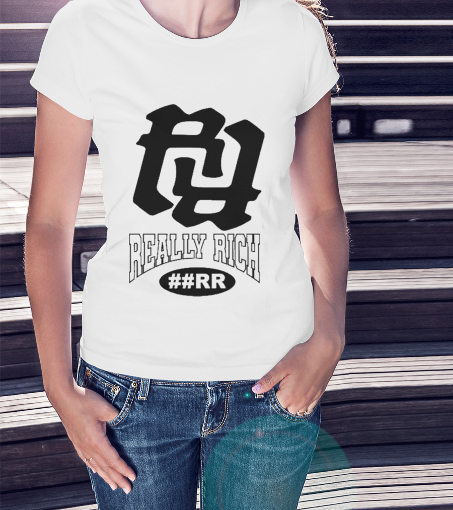 Kankan Really Rich Hashtag RR Essentials T-Shirt