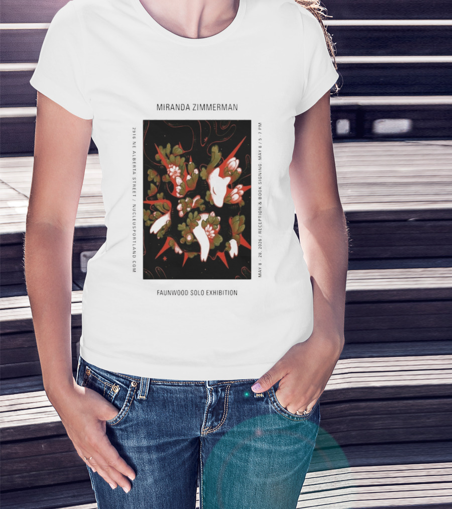Miranda Zimmerman Bayne Nucleus Portland May 8 2026 Tour Edition T-Shirt