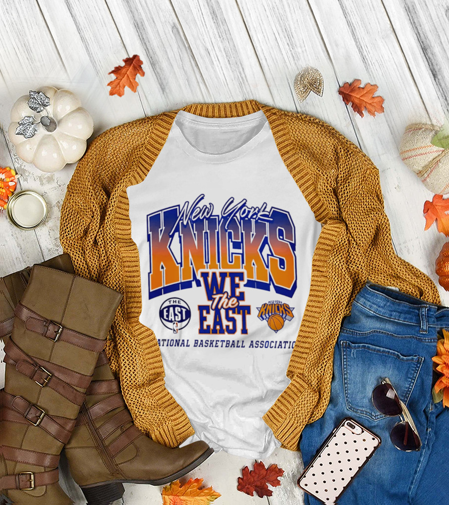 New York Knicks We The East National Basketball Association T-Shirt