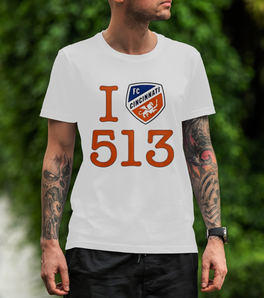 Ted Karras FC Cincinnati I 513 Day Cincy T-Shirt