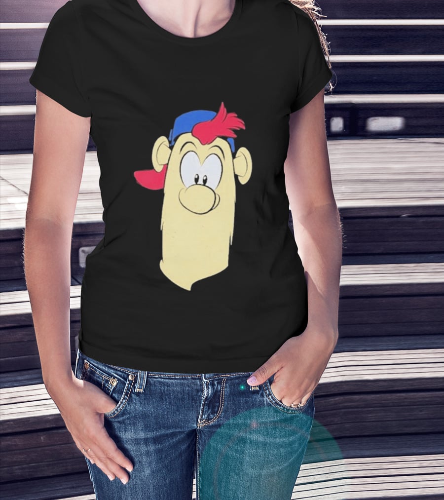 Atlanta Braves Blooper Character Face T-Shirt