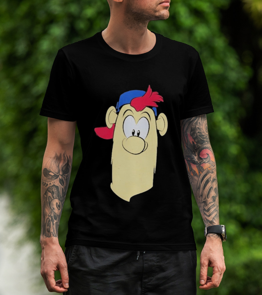 Atlanta Braves Blooper Character Face T-Shirt