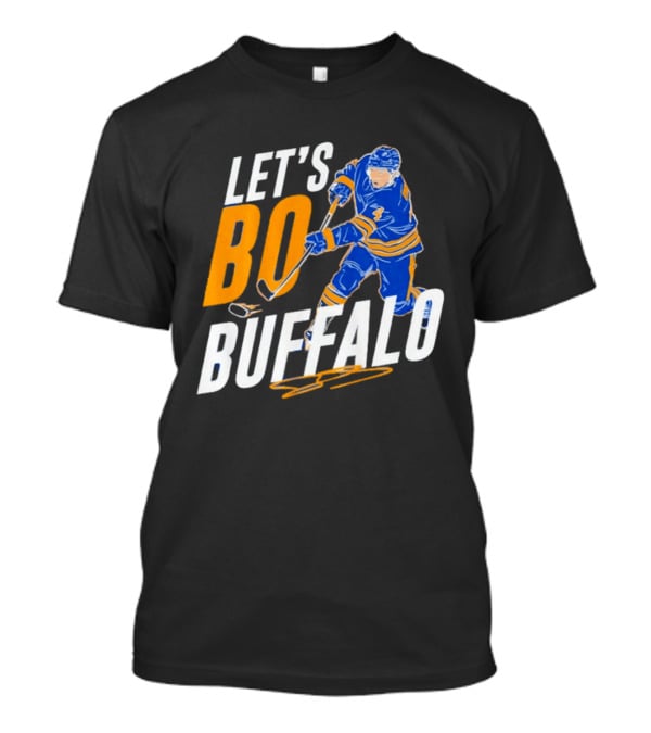 Let's Bo Buffalo Hockey Bowen Byram Buffalo Sabres T-Shirt