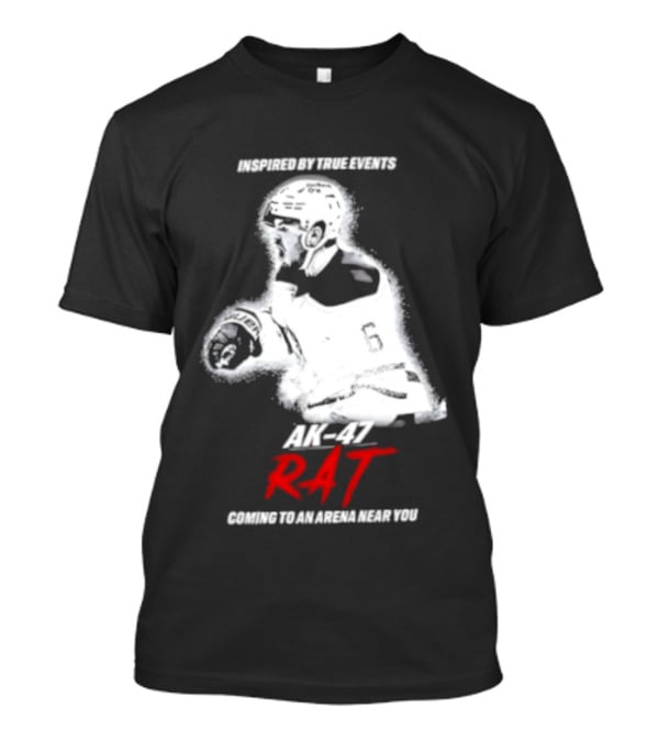 By True Events AK 47 Rat Coming To An Arena Near You Zach Benson T-Shirt