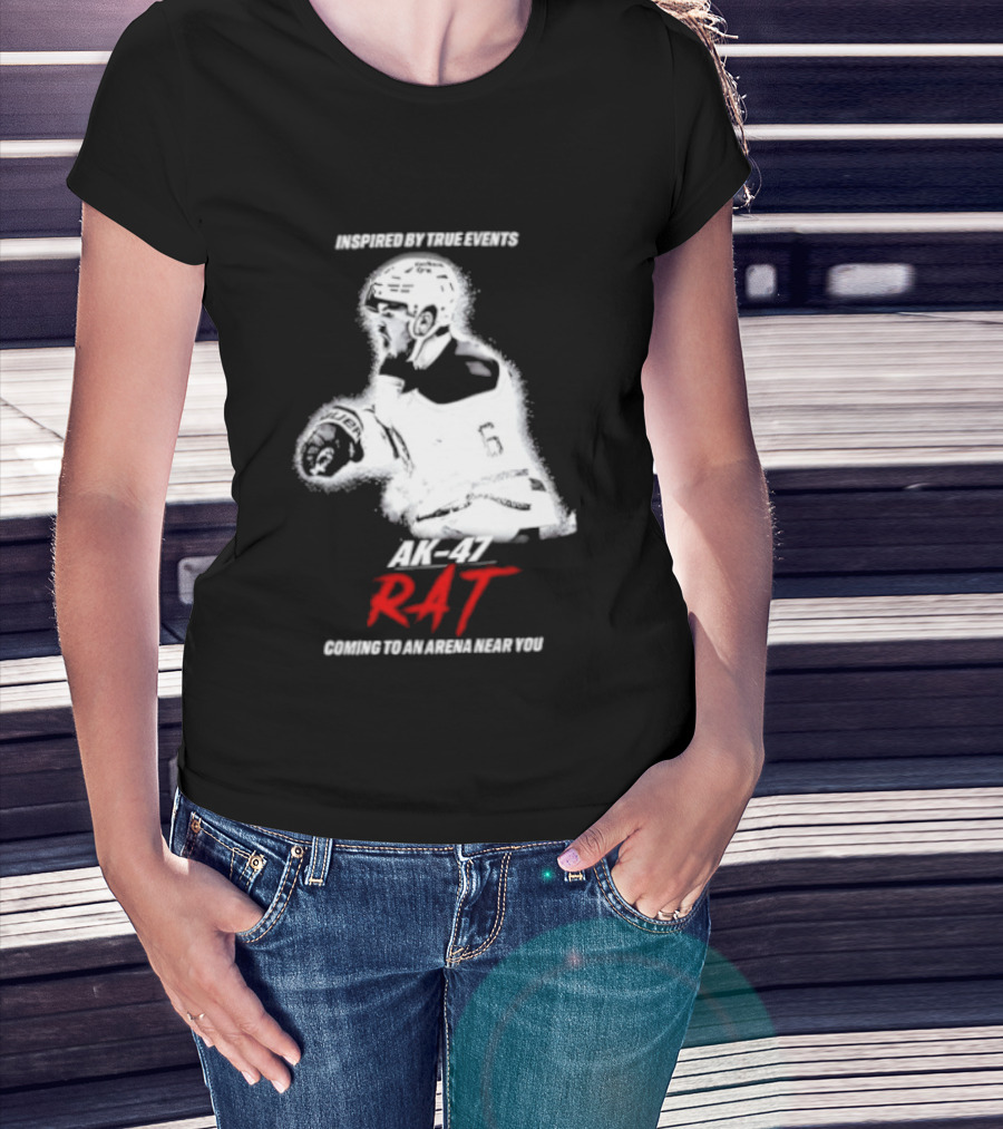 By True Events AK 47 Rat Coming To An Arena Near You Zach Benson T-Shirt