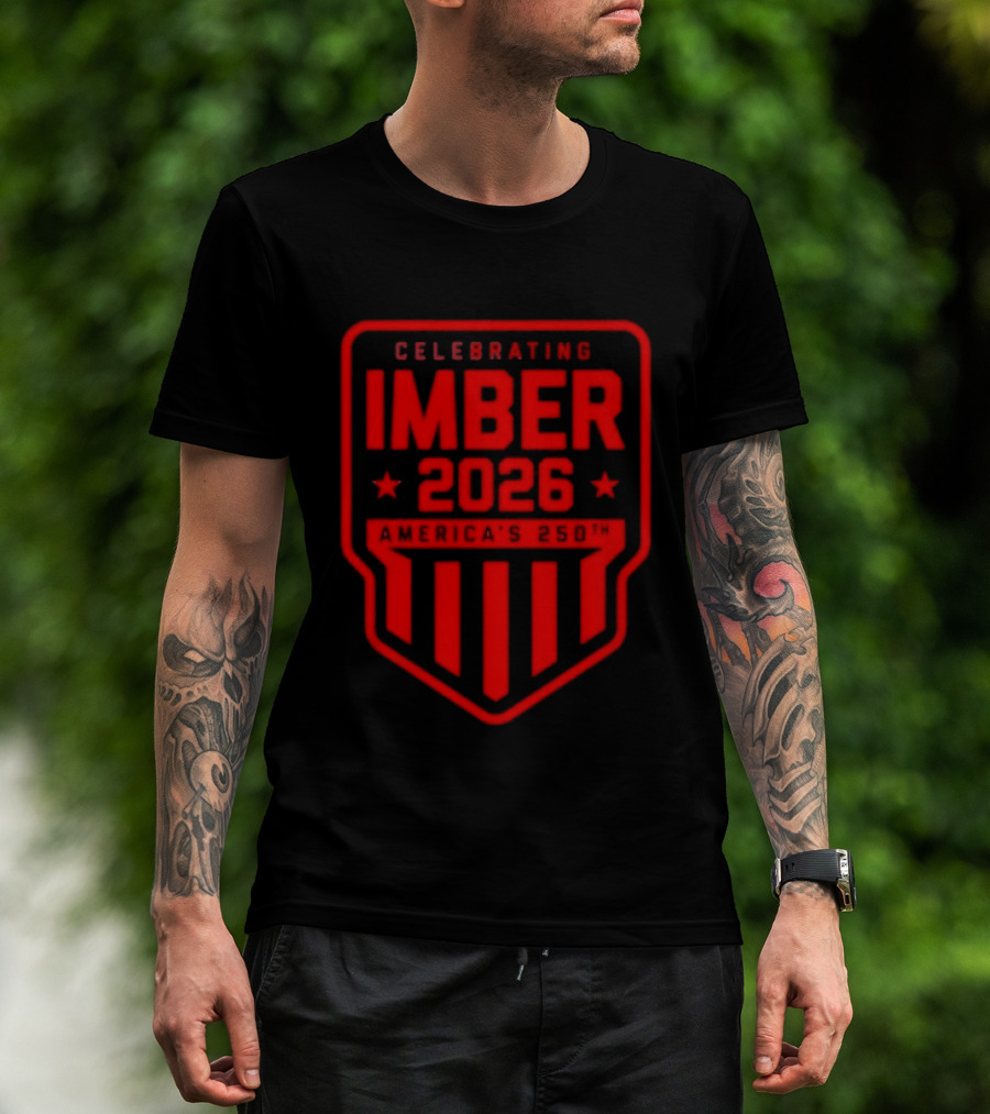 Celebrating IMBER 2026 America's 250th Anniversary Stars And Stripes T-Shirt