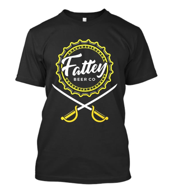 Fattey Beer Co Buffalo Sabres Crossed Swords T-Shirt