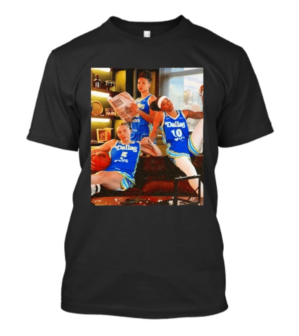 Dallas Wings 2026 Azzi Fudd Paige Bueckers Aziaha James Basketball Photo T-Shirt