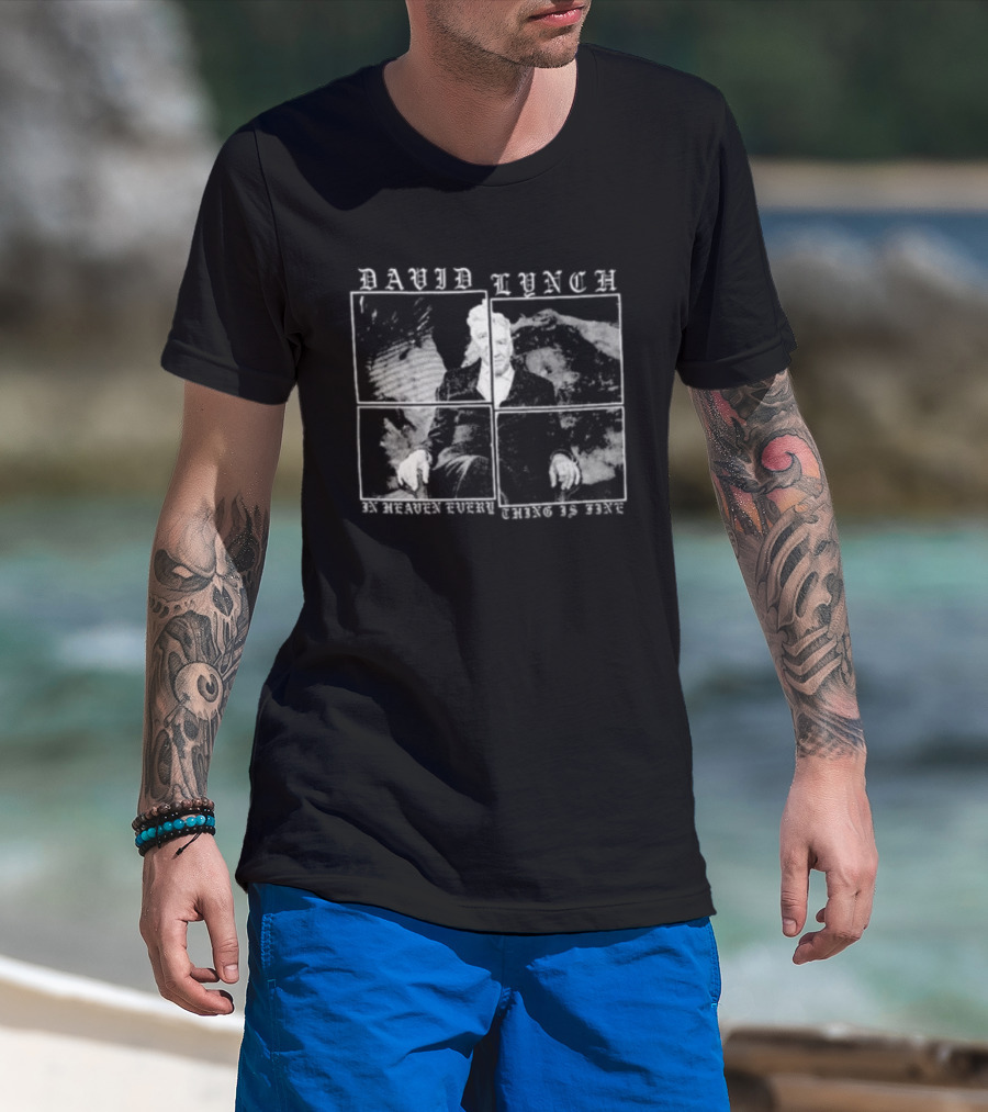 David Grunch The Grungy Sound Effect Of Isolation Man In Heaven T-Shirt