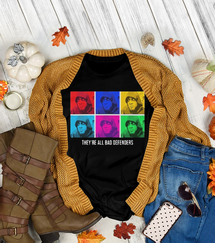 Jaden McDaniels Pop Art Style They're All Bad Defenders T-Shirt