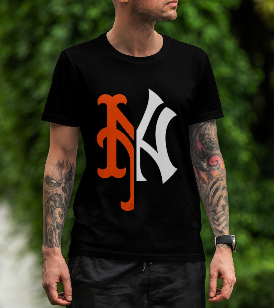 New York Mets Subway Series 2026 NY Logo Giveaway T-Shirt