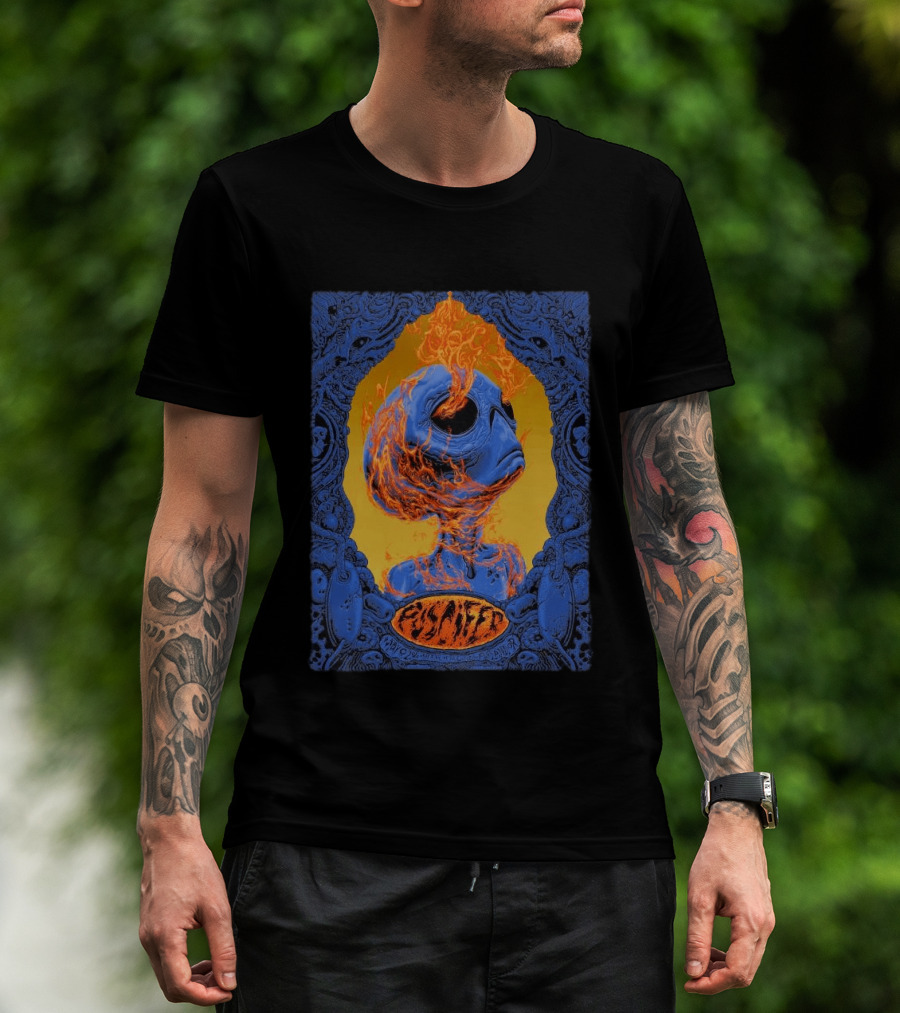 Puscifer Concert 2026 Moda Center Portland Alien Flame T-Shirt