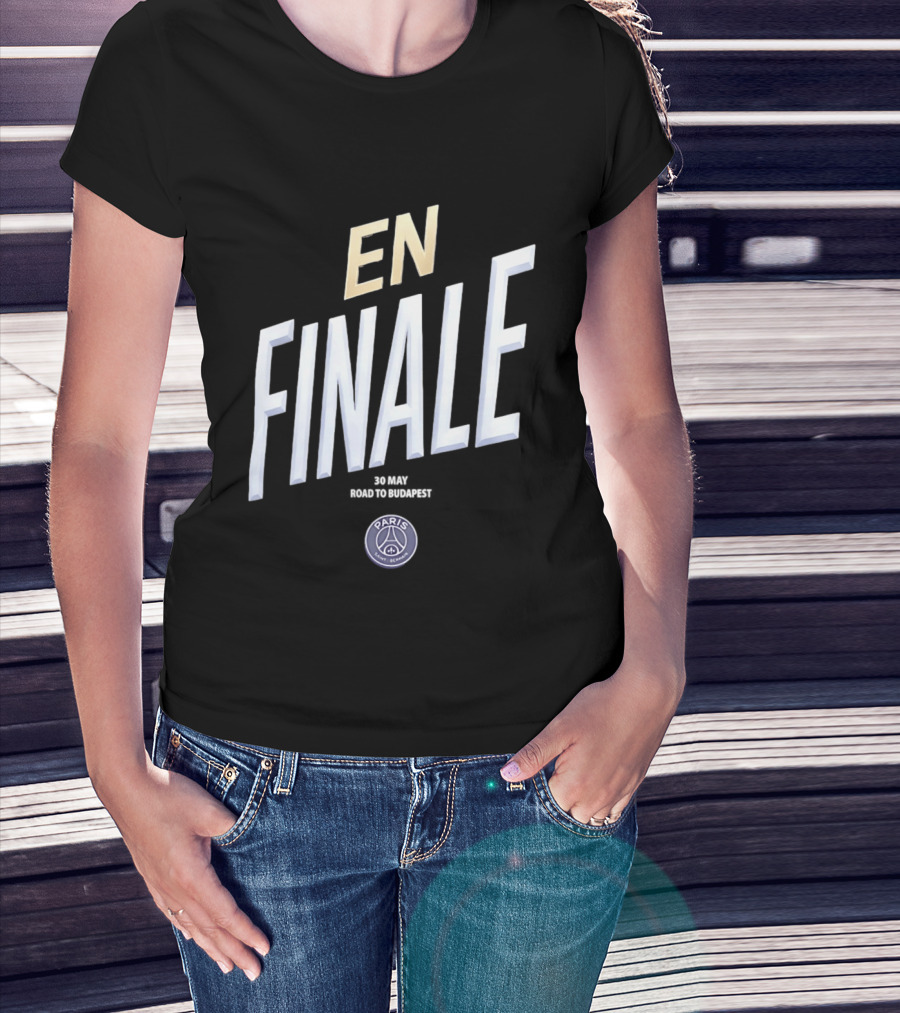 Paris Saint Germain En Finale Budapest 2026 T-Shirt