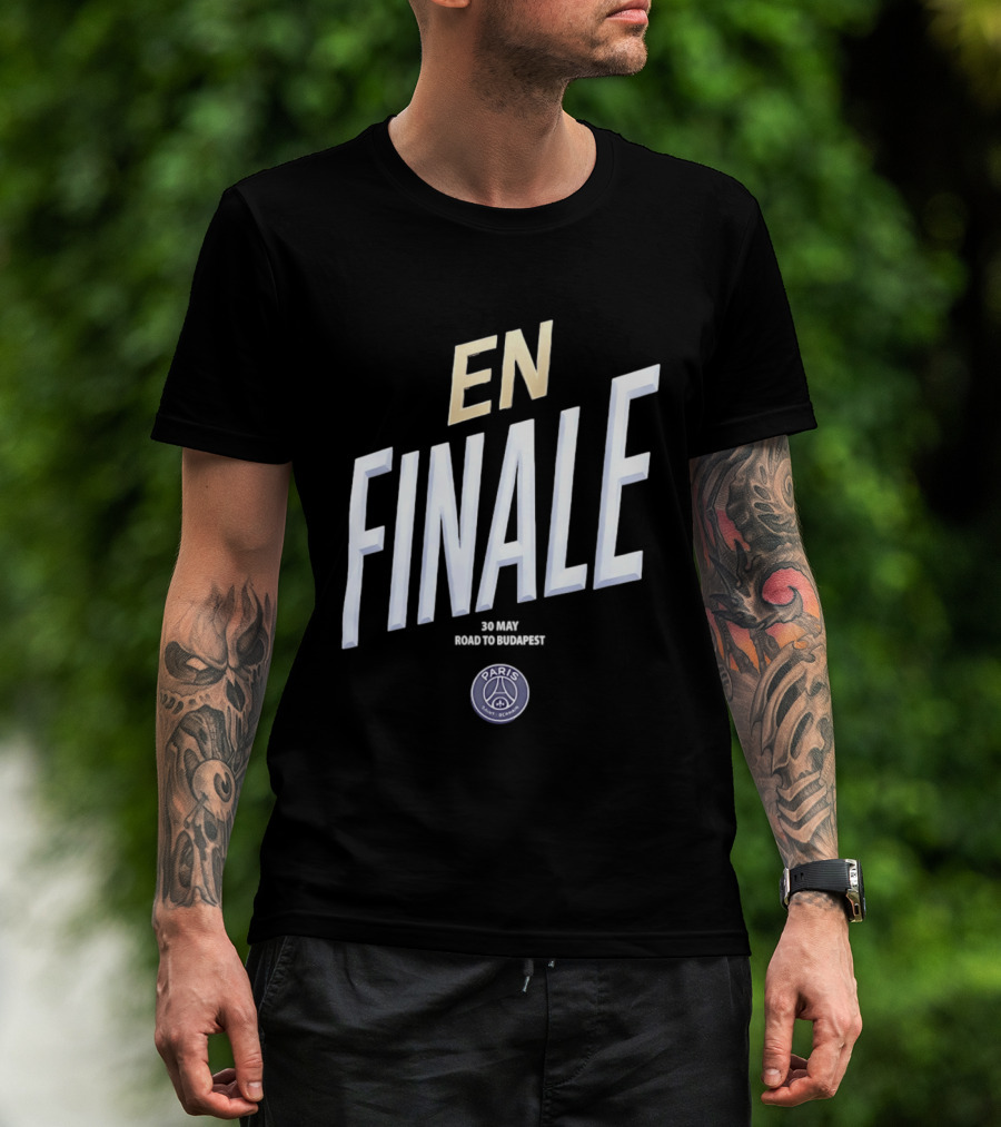 Paris Saint Germain En Finale Budapest 2026 T-Shirt