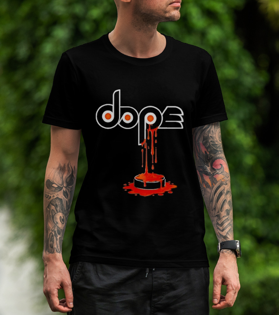 Philadelphia Flyers Dope Dripping Ignite The Orange T-Shirt