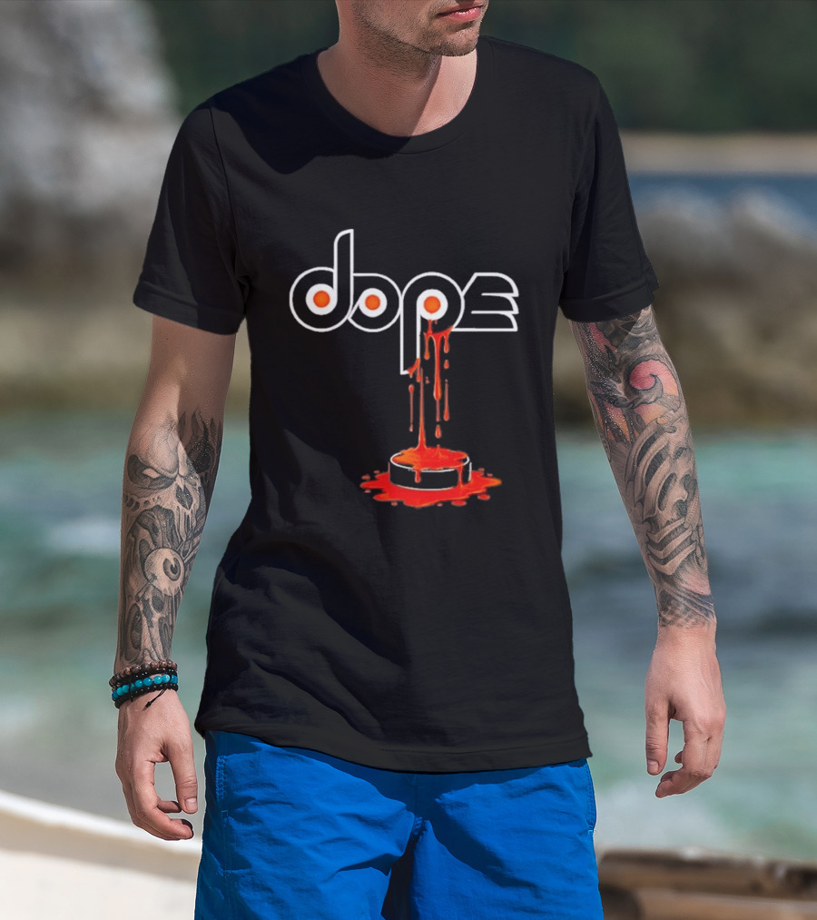 Philadelphia Flyers Dope Dripping Ignite The Orange T-Shirt