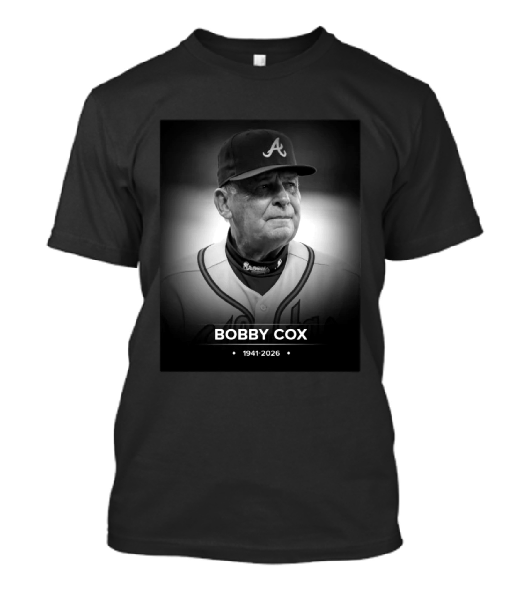 Bobby Cox 1941 2026 Atlanta Braves Manager Legacy T-Shirt