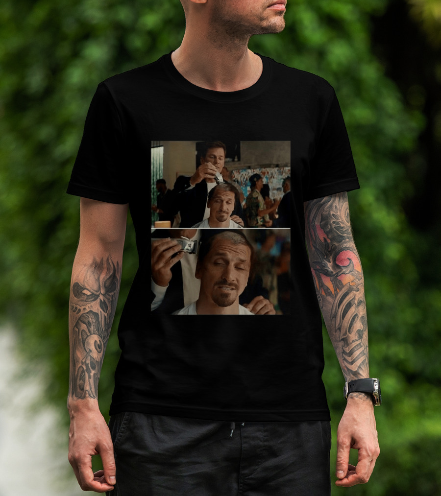 Tom Brady Zlatan Ibrahimović Haircut Almost Friday Scene T-Shirt