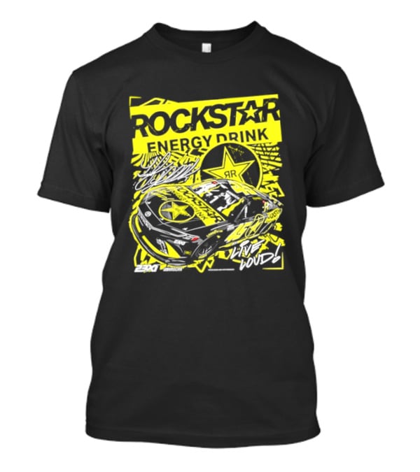 Tyler Reddick 23XI Racing Rockstar Energy Drink Car T-Shirt