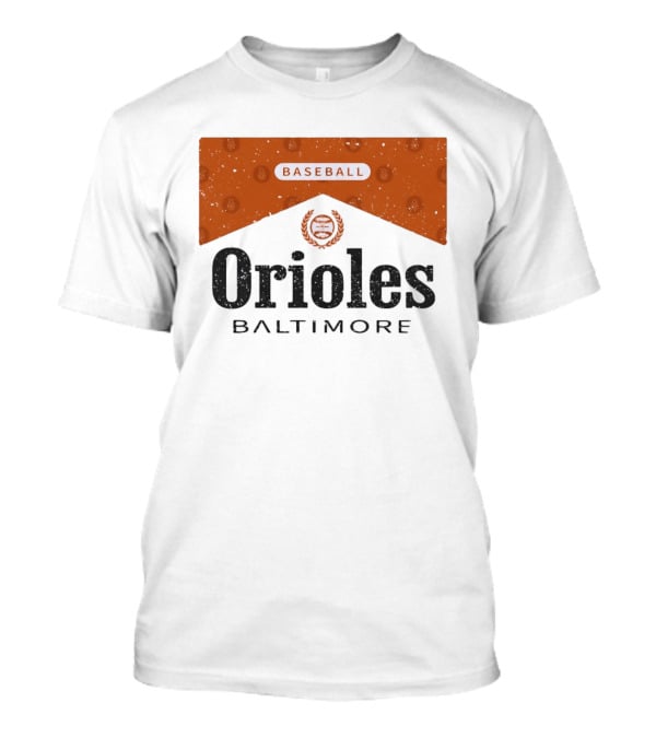 Baltimore Orioles Baseball Marlboro Collaboration T-Shirt