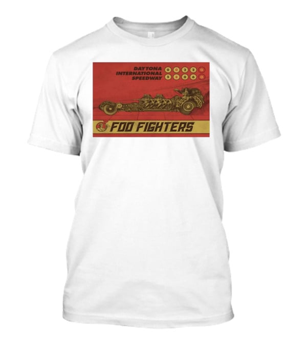 Foo Fighters Daytona International Speedway May 8 2026 Event T-Shirt