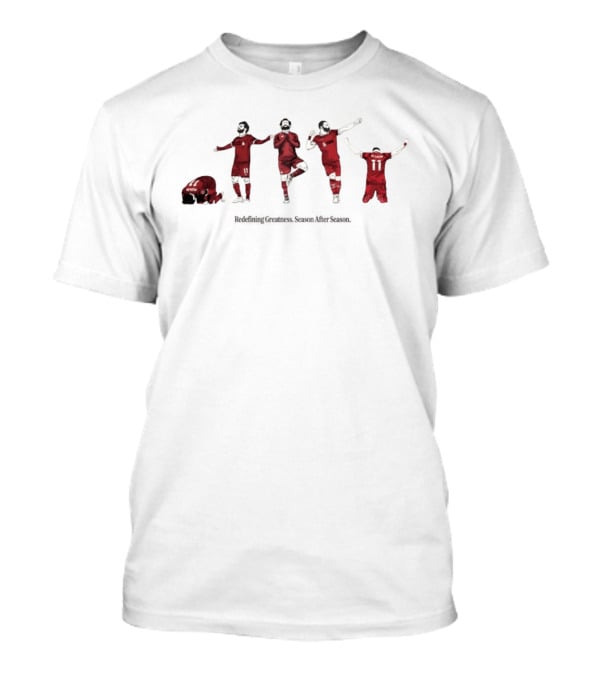 Mohamed Salah Liverpool FC Season After Season Greatness T-Shirt