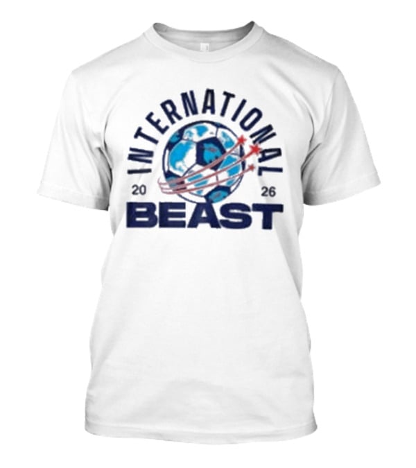 International Beast Soccer 2026 Logo Mr Beast T-Shirt